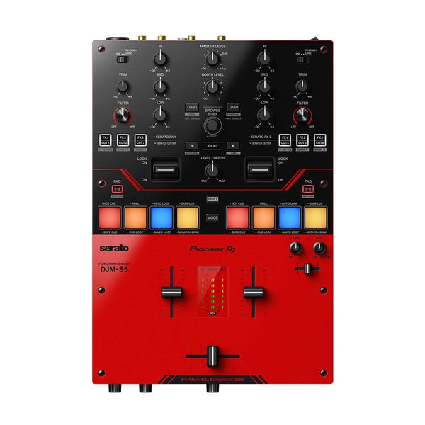 Pioneer DJ DJM - S5 2 - Channel Scratch DJ Battle Mixer for Serato DJ Pro