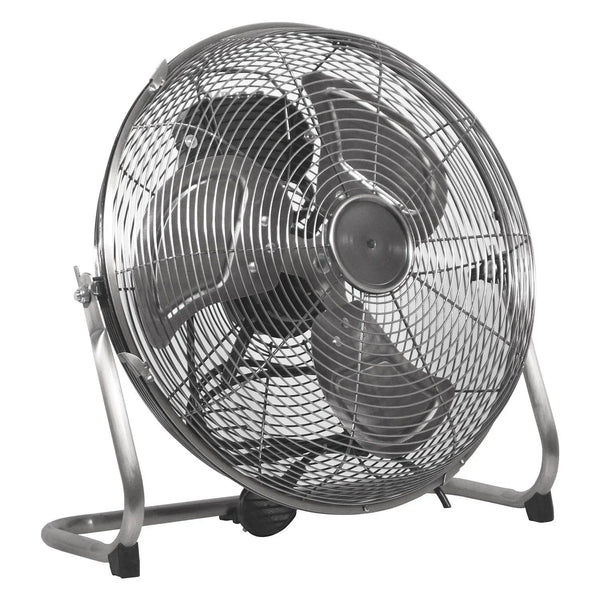 Prem - I - Air 14" 35cm Air Circulator Fan with Chrome Finish