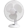 Prem - I - Air 16" 40 cm White Oscillating Desktop Fan