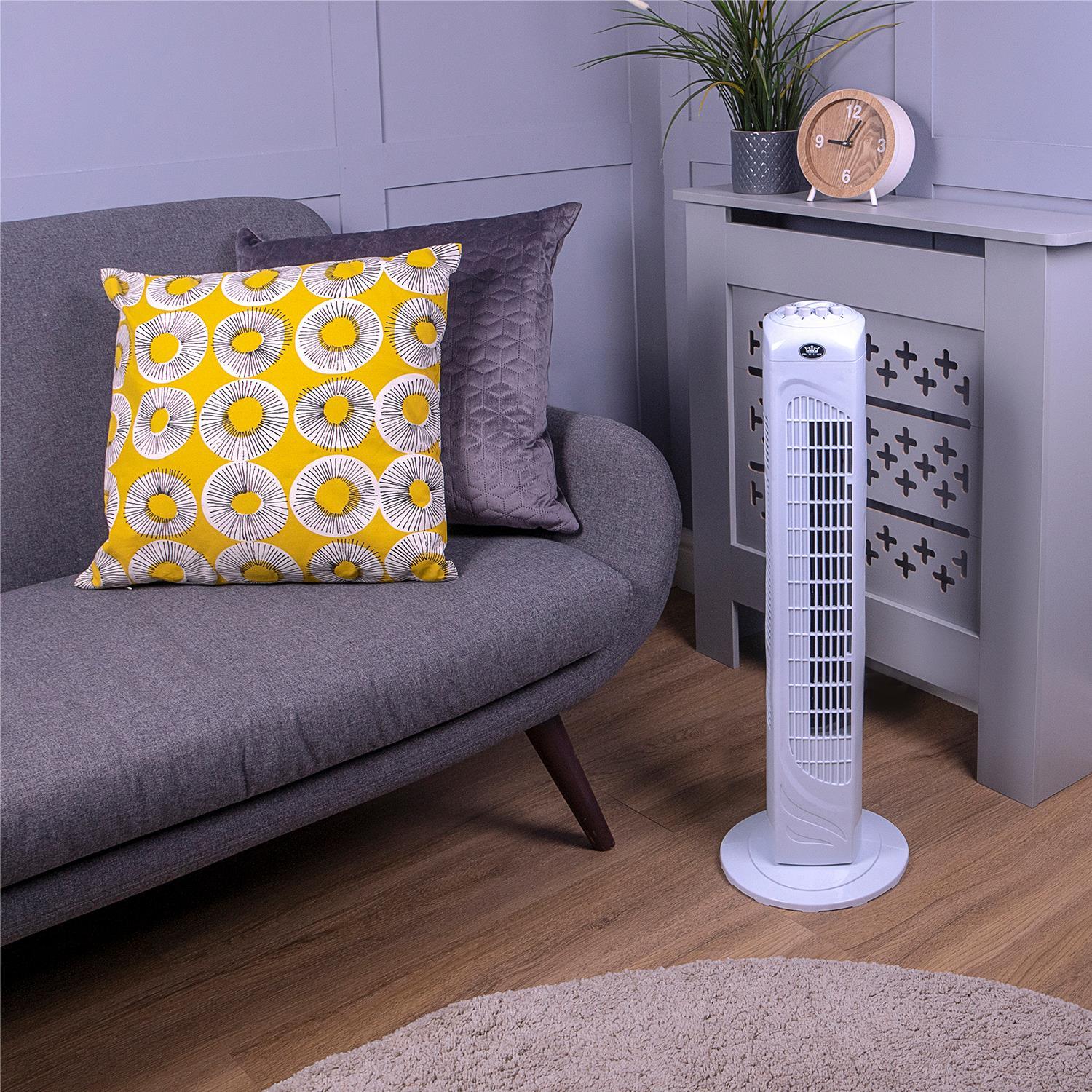 Prem-I-Air 3 Speed Tower Fan with Timer - DY Pro Audio