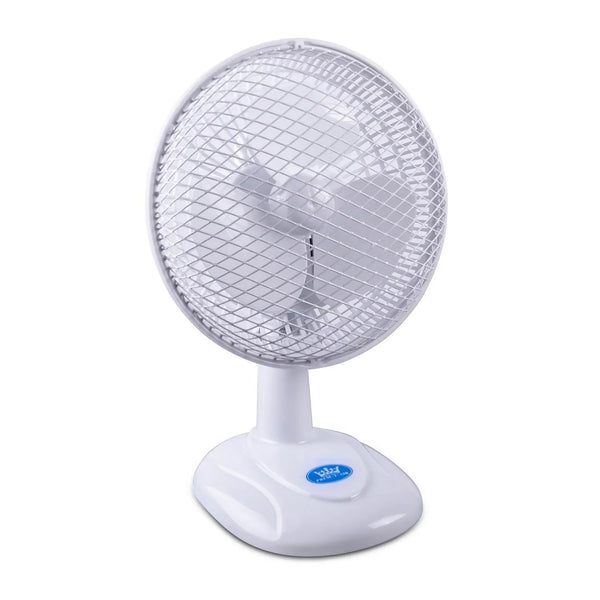 Prem - I - Air 6" 15cm White Oscillating Desktop Fan 2 Speed