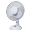 Prem - I - Air 9" 23cm White Oscillating Desktop Fan 2 Speed
