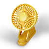 Prem - I - Air Yellow Mini USB Battery Rechargeable Hand and Desk Fan