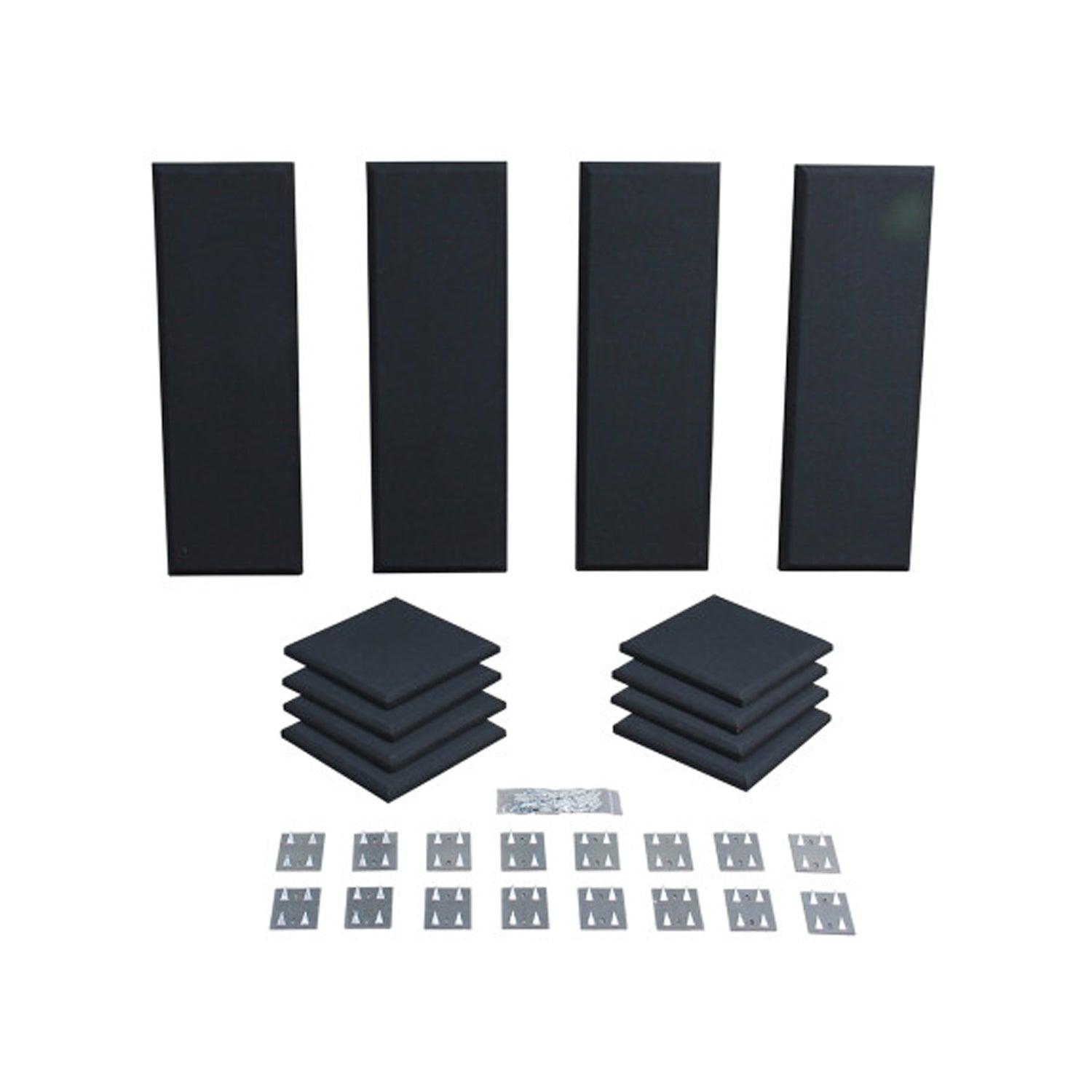 Primacoustic London 8 in Black Acoustic Wall Panel Room Kit - DY Pro Audio