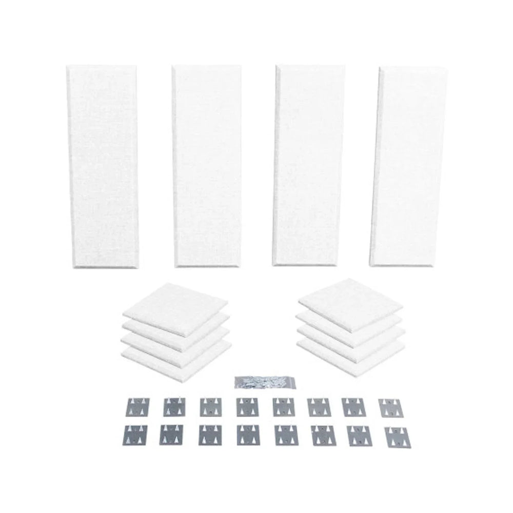 Primacoustic London 8 in White Acoustic Wall Panel Room Kit