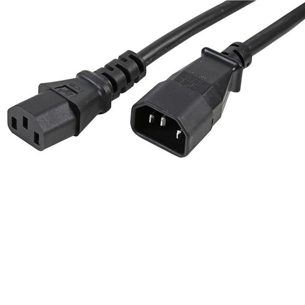 Pro Elec 3m C14 to IEC C13 IEC Extension Lead 10A