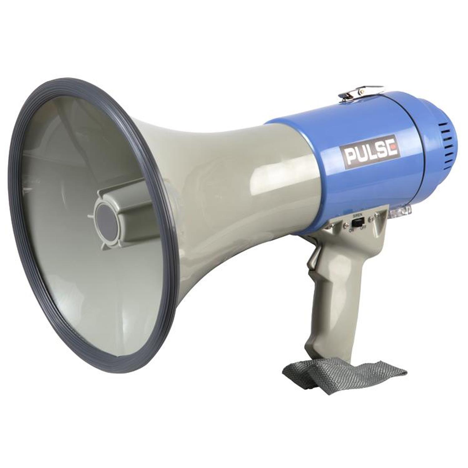 Pulse MP50 25W Megaphone With Siren - DY Pro Audio