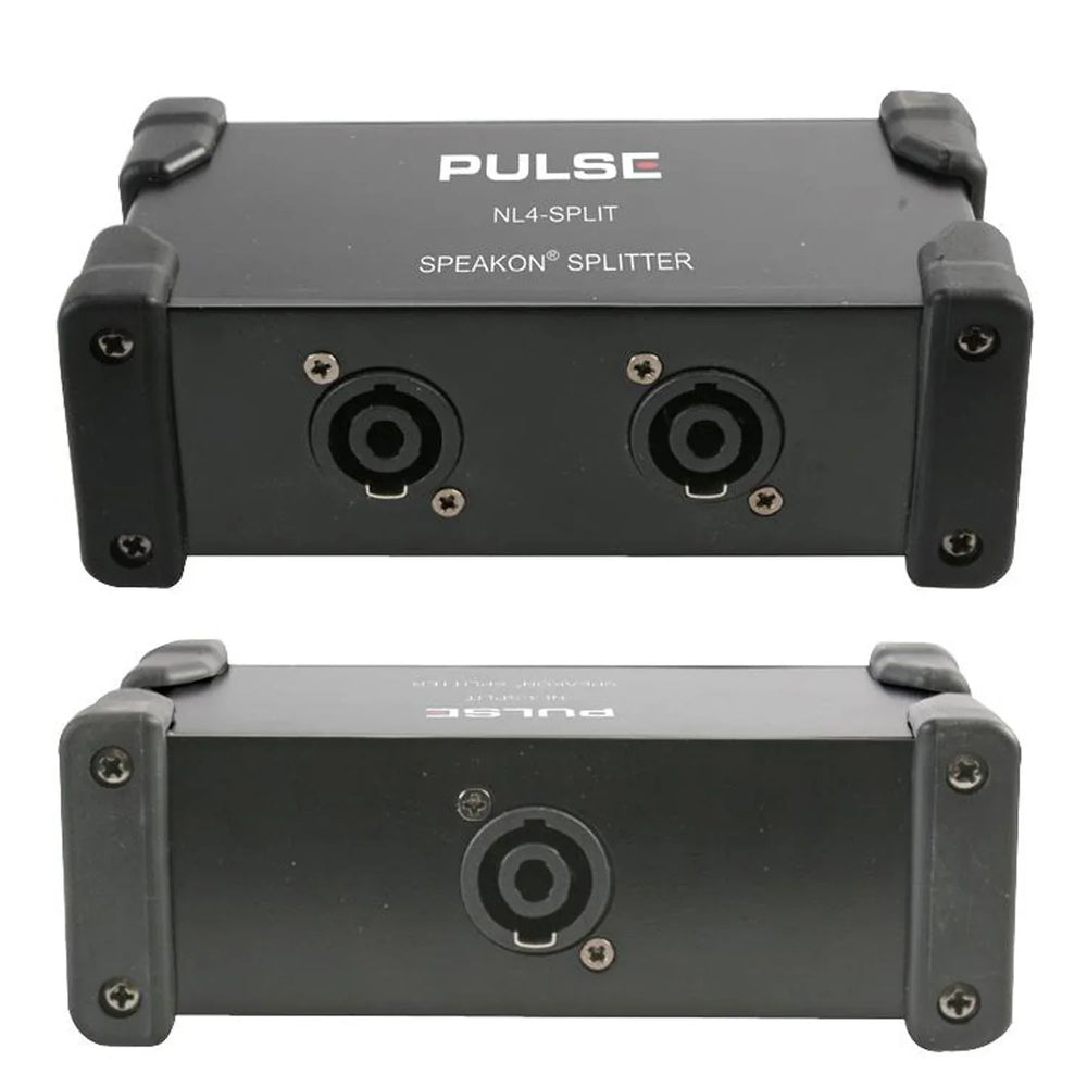 Pulse Speakon Splitter Box NL4 - SPLIT NL4 1 in 2 out