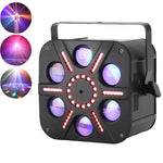 Pulse Vortices Multi-FX LED Moonflower RGBWA Effect Light - DY Pro Audio