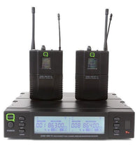 Q-Audio QWM 1960 BP UHF Wireless Bodypack Microphone System (863-865 MHz) - DY Pro Audio
