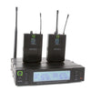 Q - Audio QWM1960 BP Dual UHF Wireless Bodypack Microphone System (606 - 614 MHz)