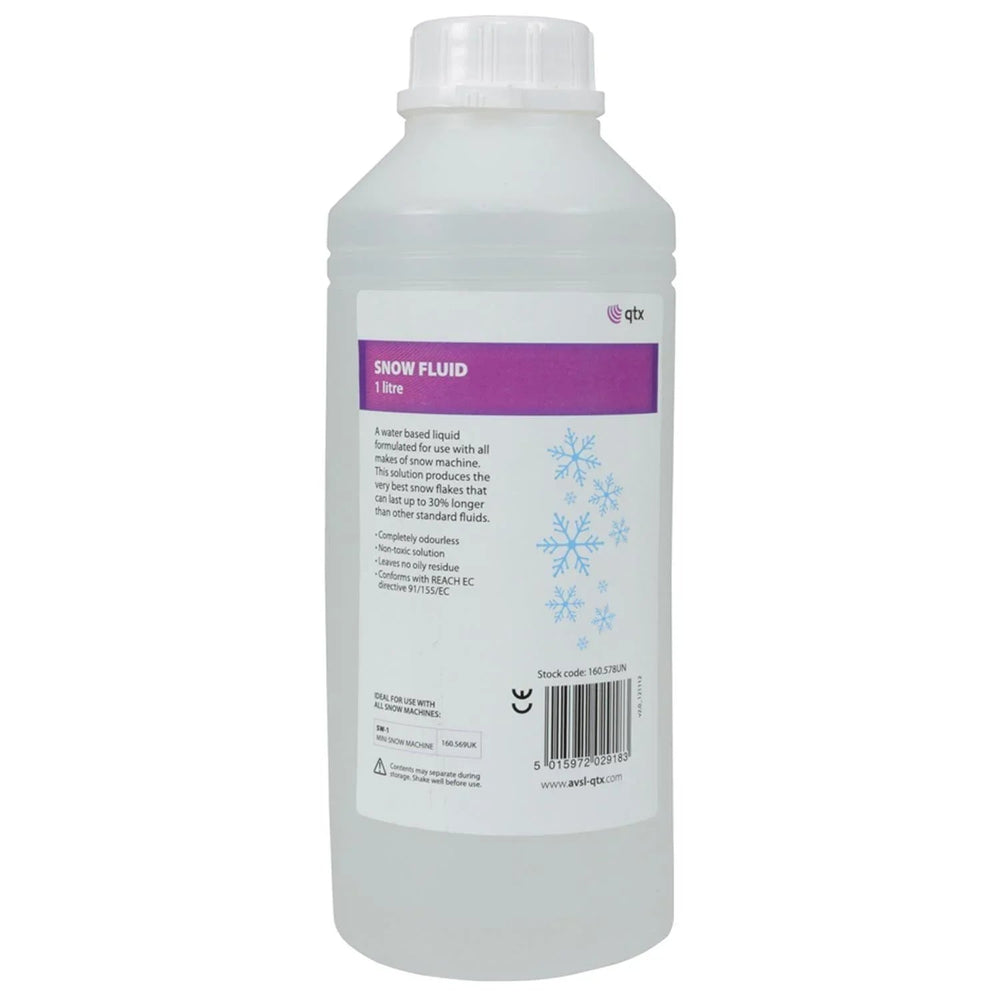 QTX 1L Snow Fluid - DY Pro Audio