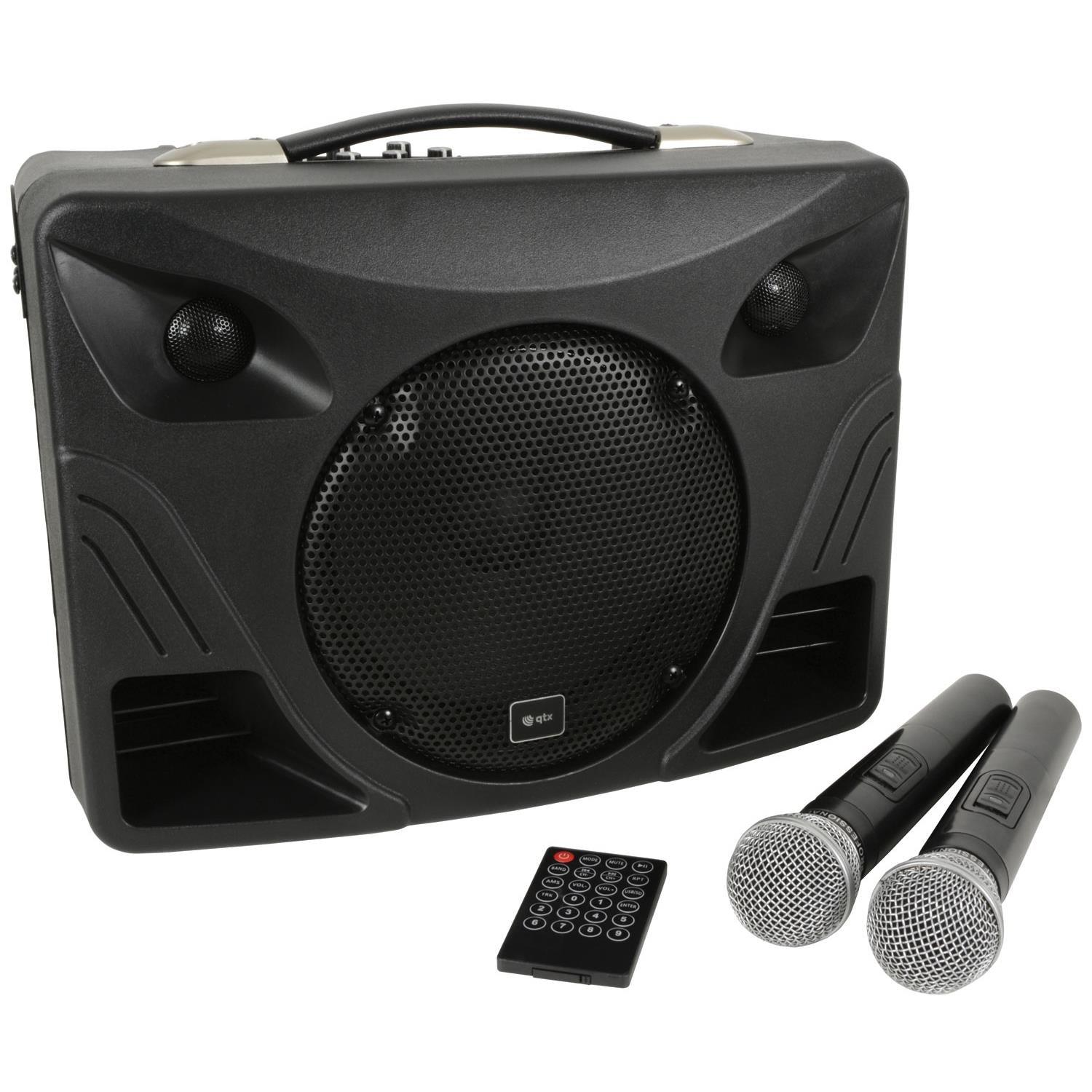 QTX DELTA-50 Portable Desktop PA with Bluetooth - DY Pro Audio