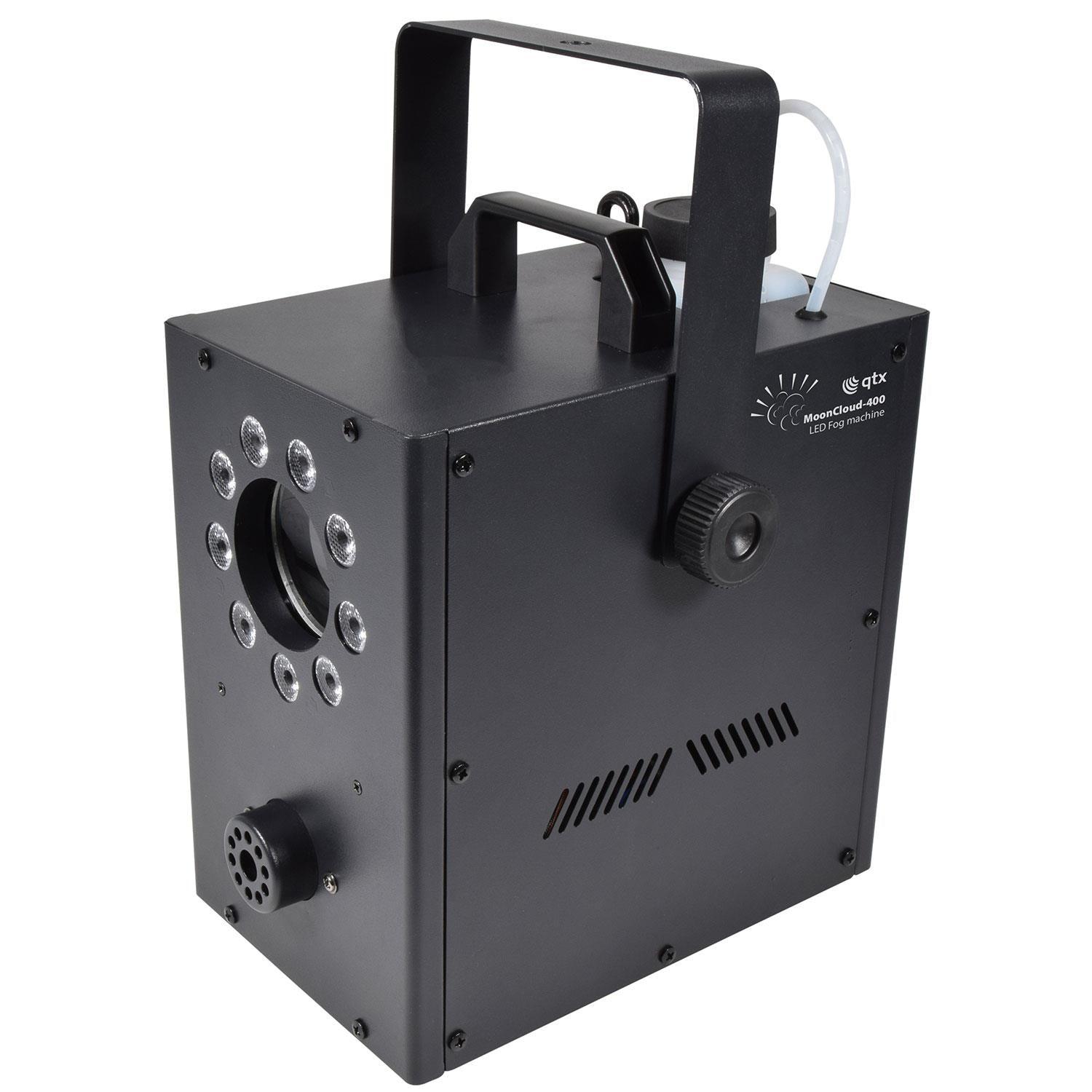 QTX Moon Cloud Compact 400w LED Fog Machine with RGB Moonflower Effect - DY Pro Audio