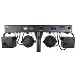 QTX Rechargeable LED Derby and Par Bar with Tripod, Remote and Carry Bag - DY Pro Audio