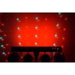 QTX Rechargeable LED Derby and Par Bar with Tripod, Remote and Carry Bag - DY Pro Audio