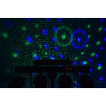 QTX Rechargeable Multi Bar Par Can UV Laser Strobe with Tripod, Remote and Carry Bag - DY Pro Audio