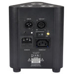 QTX Tri-Par RGBW Rechargeable Battery Triple Par Can Uplighter - DY Pro Audio