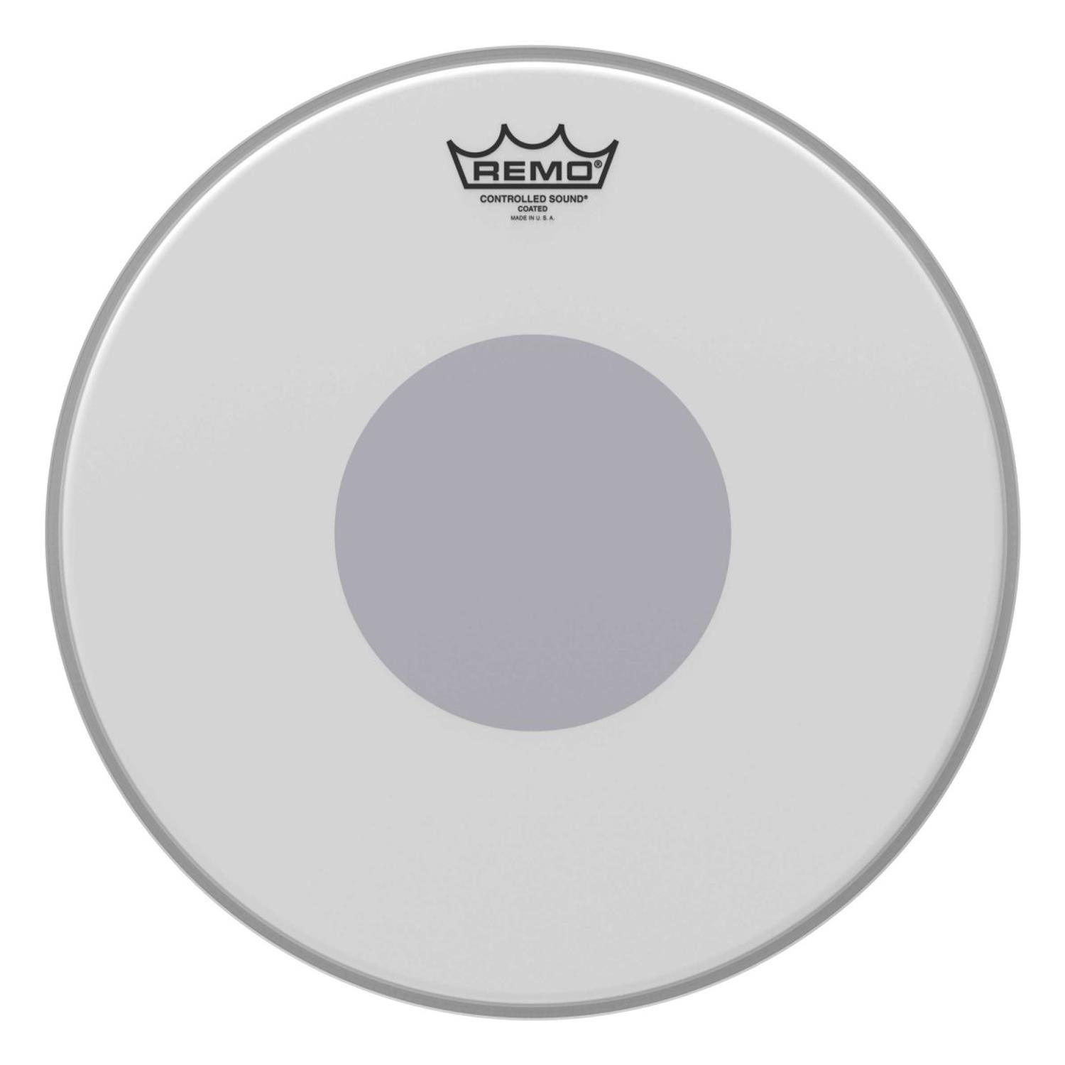 Remo CS-0114-10 14" CS Dot Coated Black Dot Drum Head - DY Pro Audio