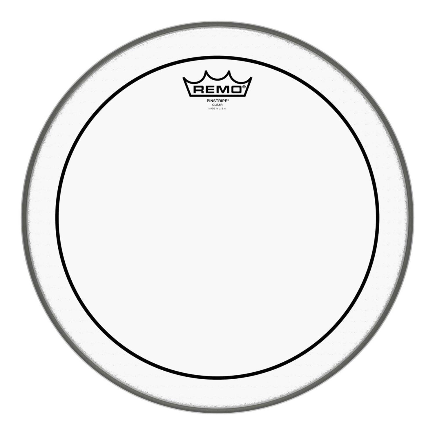 Remo PS-0314-00 14" Pinstripe Clear Drum Head - DY Pro Audio