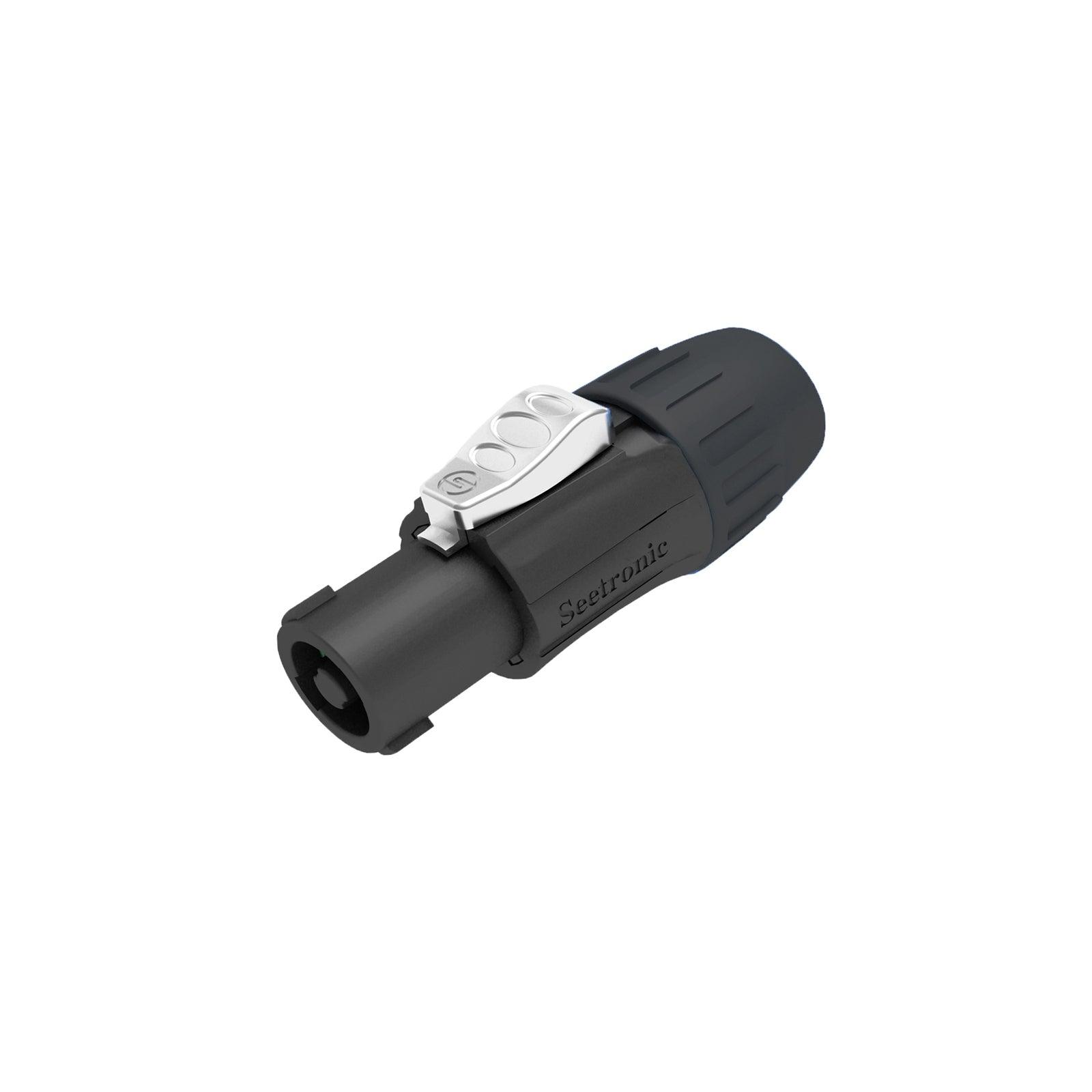 Seetronic ML4FC-X Locking Loudspeaker Connector - DY Pro Audio