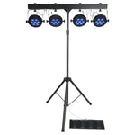 Showtec Compact Power Light Set MKII With Bag, Footswitch, and Stand - DY Pro Audio