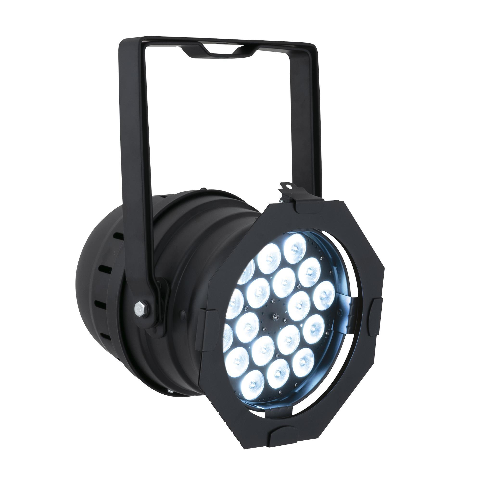 Showtec LED Par 64 Short Q4-18 18 x 8 W RGBW LED Par Can - DY Pro Audio