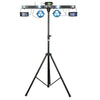Showtec QFX Multi FX Compact Light Set With Stand, Carry Bag and Footswitch