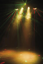 Showtec QFX Multi FX Compact Light Set With Stand, Carry Bag and Footswitch - DY Pro Audio