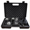 Soundlab 3 Dynamic Vocal Karaoke Microphone Kit with Carry Case + 3 x 2.8m Lead - DY Pro Audio