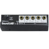 Soundlab 4 Channel Mono DJ Karaoke Microphone Mic Mixer With Echo Delay Effects - DY Pro Audio