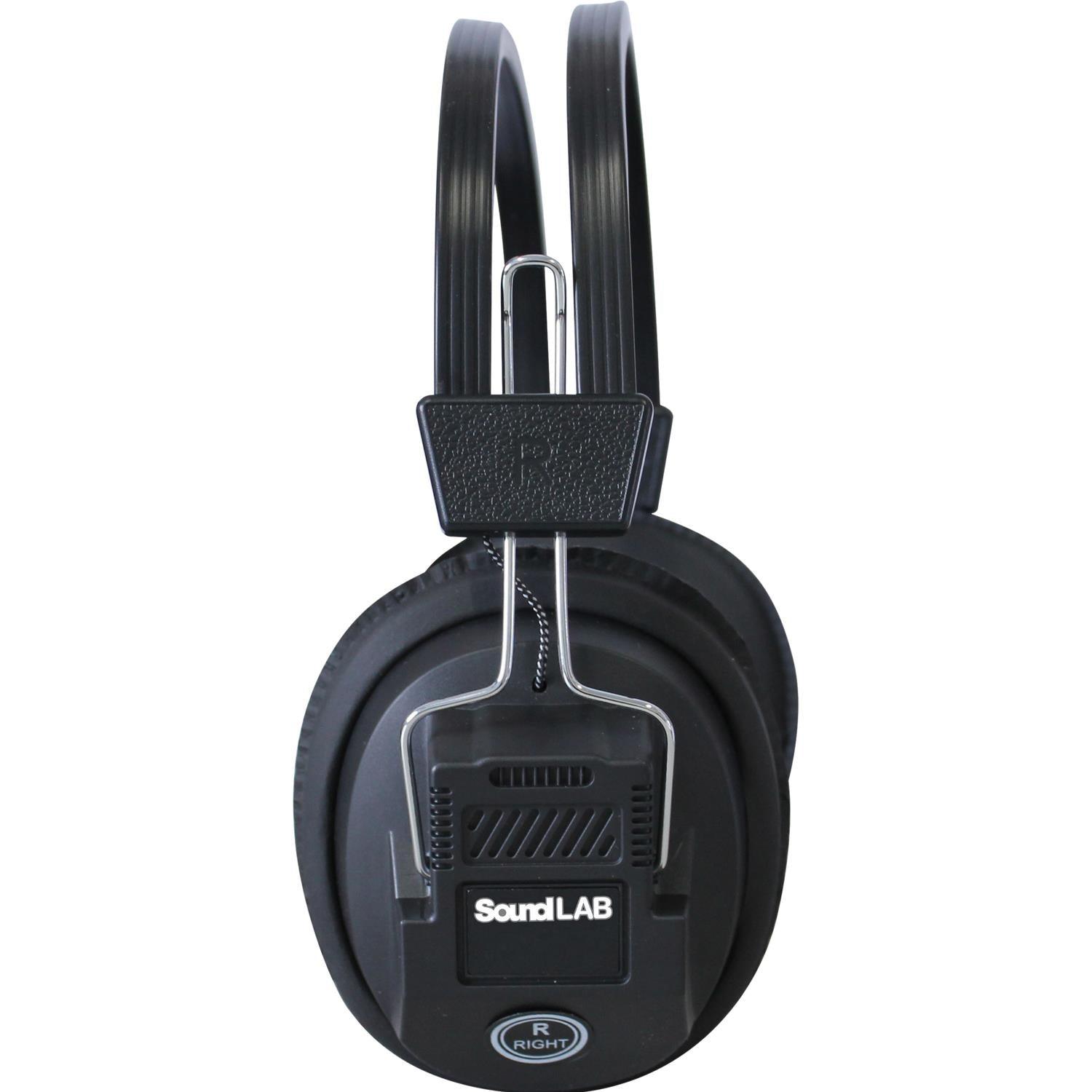 Soundlab Full Size Retro Stereo Headphones - DY Pro Audio