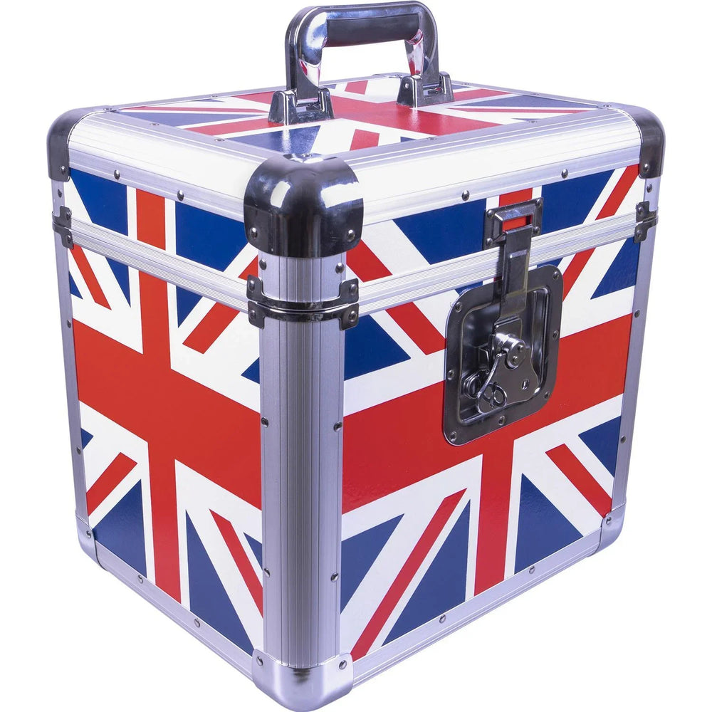 Soundlab GB Euro Style Album LP Record Case for up to 70 Records - DY Pro Audio