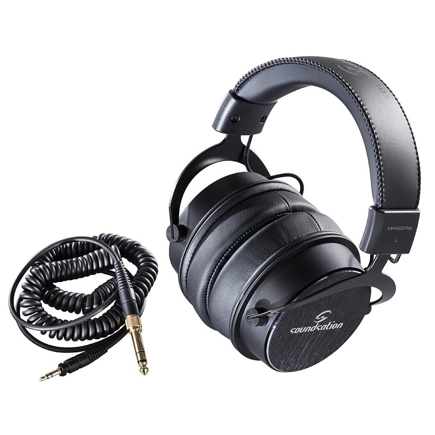 Soundsation MH-500 Pro Closed Back Headphones - DY Pro Audio