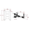 Soundsation WSS - 08 35MM Speaker Wall Mount Bracket