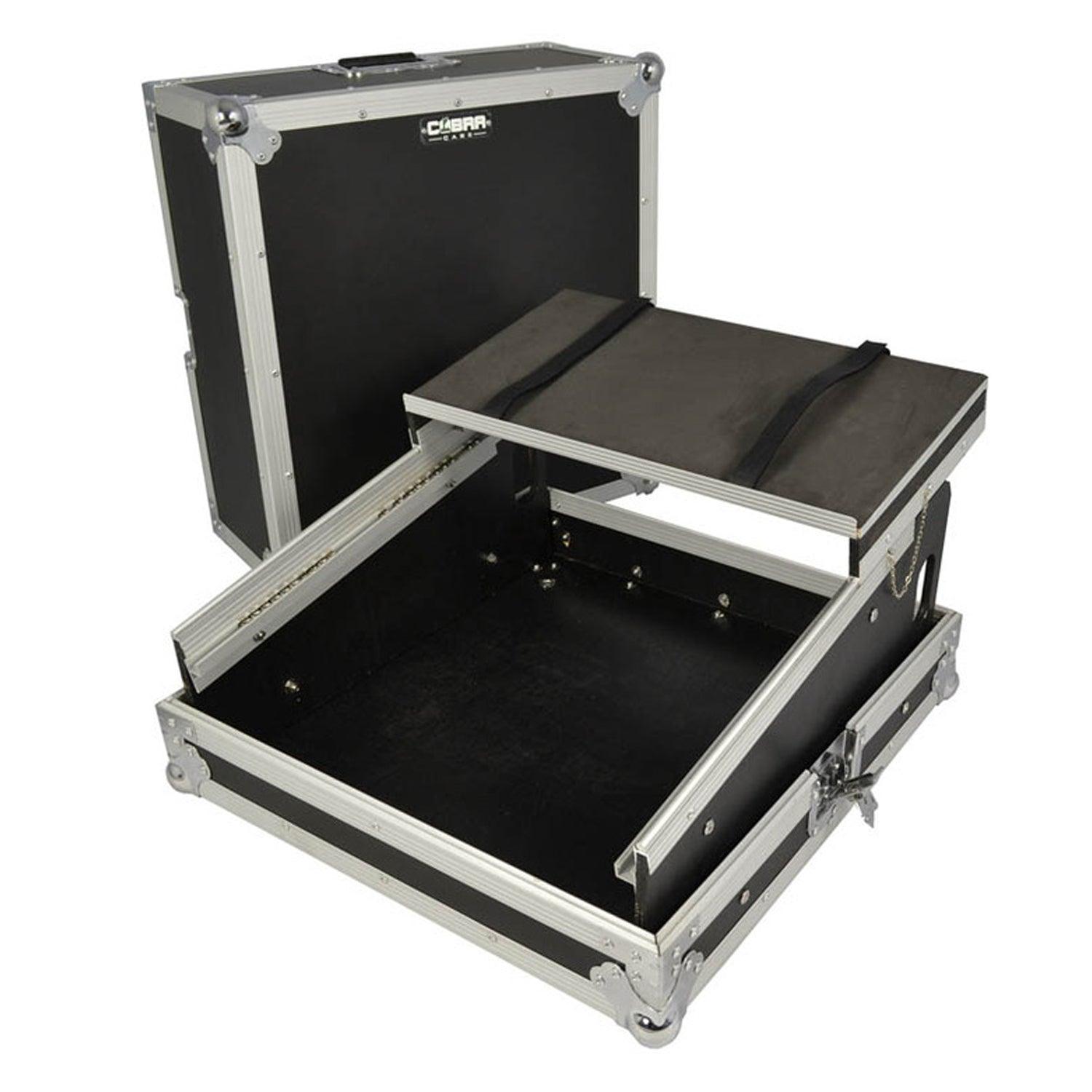 StageCore FC171 Cobra 10U Mixer Flight Case with Sliding Laptop Shelf - DY Pro Audio