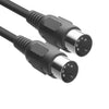 Stagg 1m 5 Pin Midi DIN Cable - DY Pro Audio