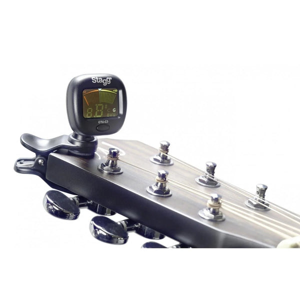 Stagg CTU-C3 Chromatic Clip on Tuner - DY Pro Audio