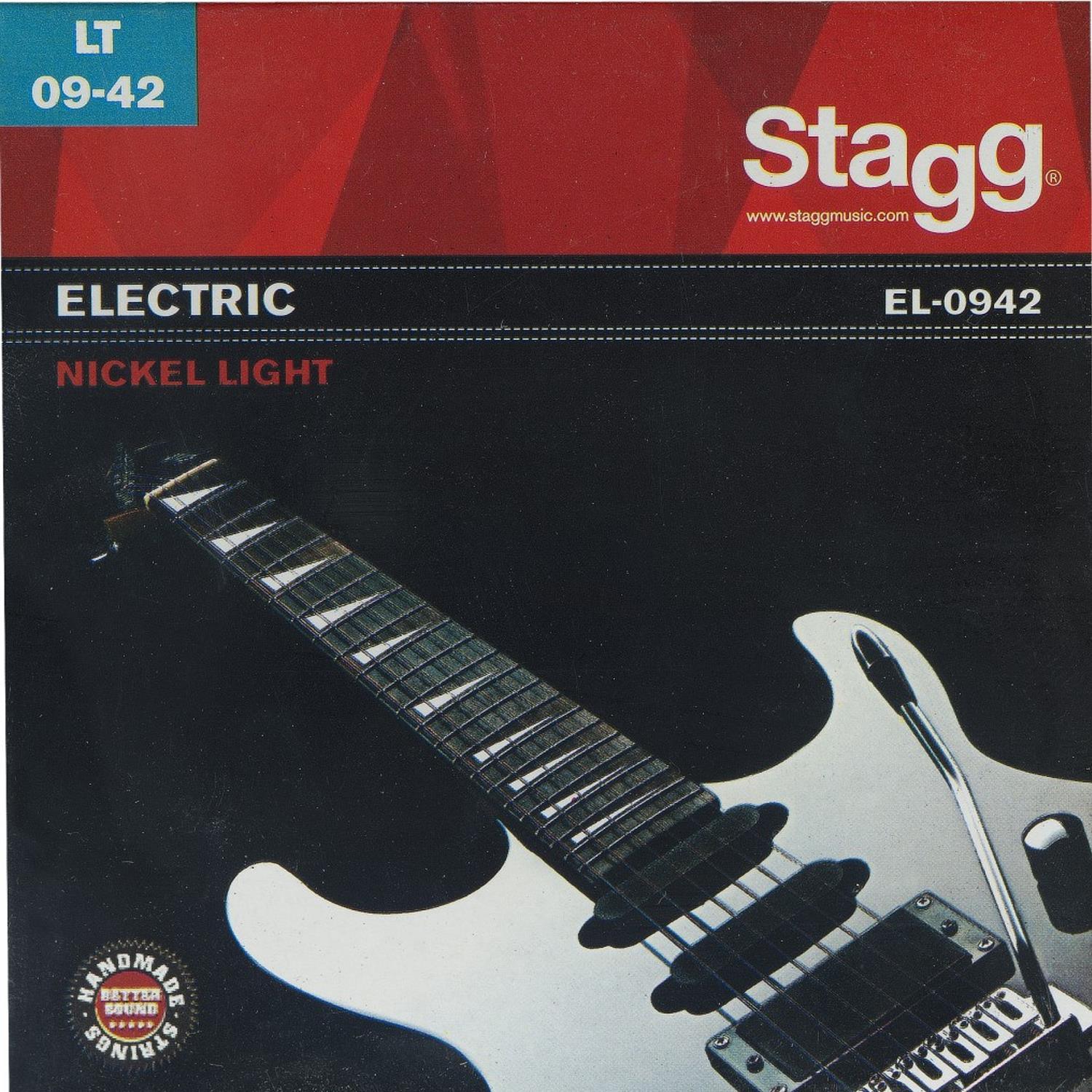 Stagg EL-0942 Nickel Plate Steel Electric Guitar Strings 9 - 42 - DY Pro Audio