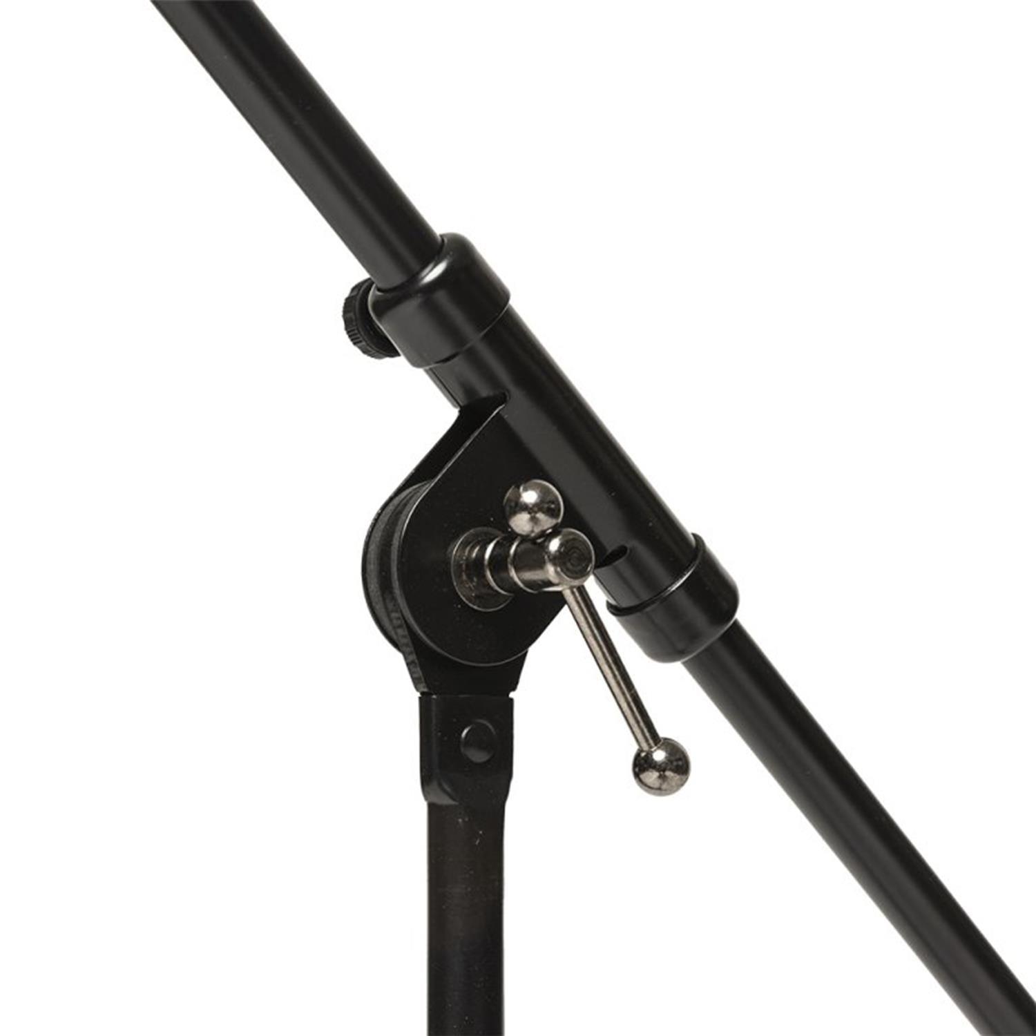 Stagg MIS-0804BK Low Boom Tripod Microphone Stand - DY Pro Audio