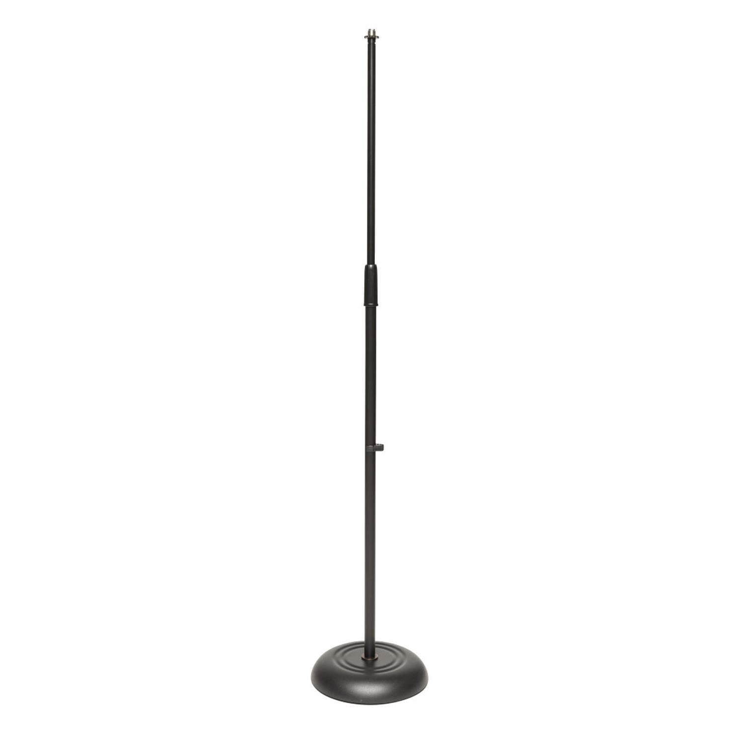 Stagg MIS-1120BK Round Base Microphone Floor Stand - DY Pro Audio