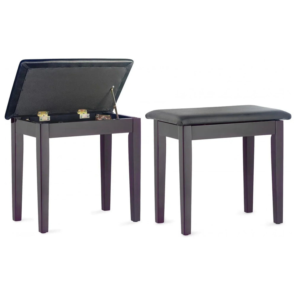 Stagg PBF23 RWM SBK Rosewood Piano Bench with Storage - DY Pro Audio