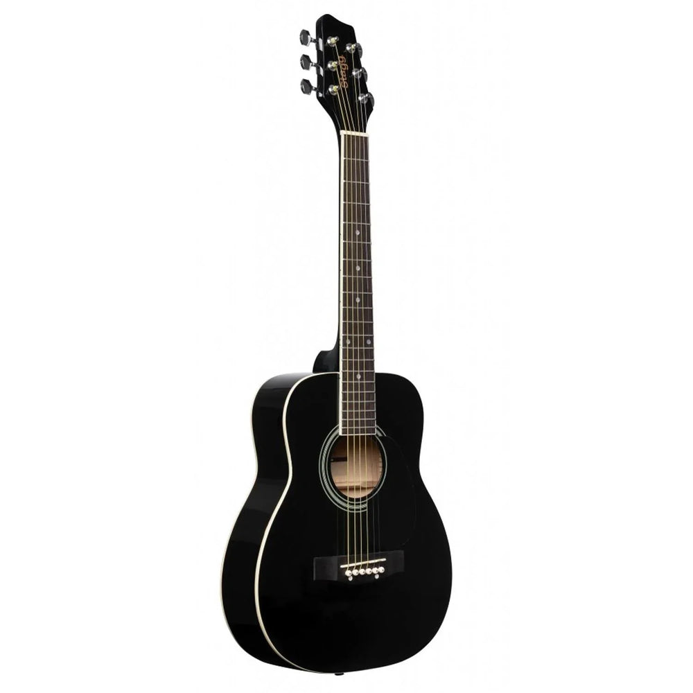 Stagg SA20D 1/2 BK 1/2 Black Dreadnought Acoustic Guitar