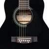 Stagg SA20D LH - BLK Black Dreadnought Acoustic Guitar with Basswood Top Left Hand