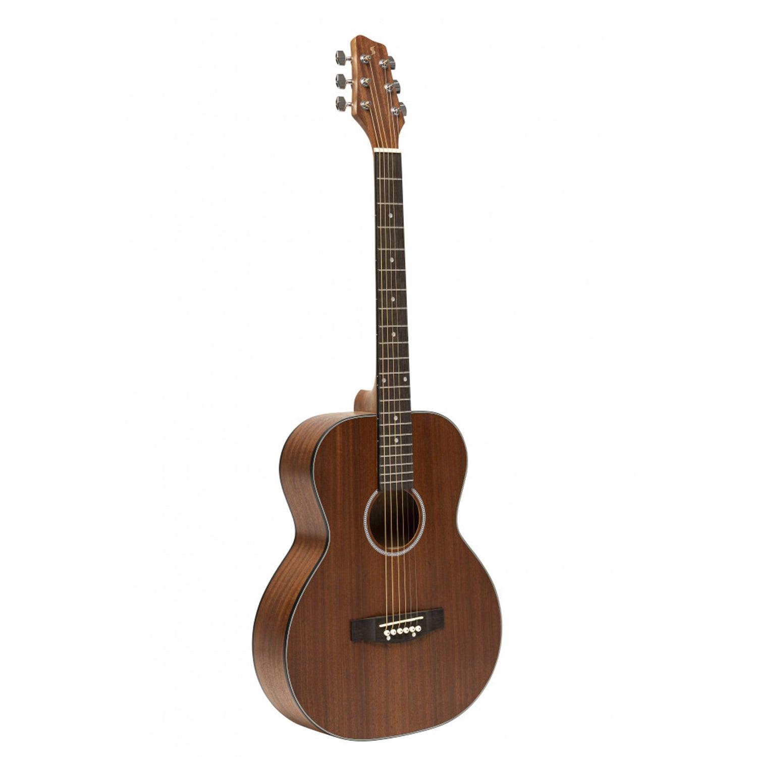 Stagg SA25 A MAHO Acoustic Auditorium Guitar, Sapele, Natural Finish - DY Pro Audio