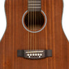 Stagg SA25 MAH TRAVEL Acoustic Dreadnought Travel Guitar, Sapele, Natural Finish