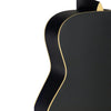 Stagg SA35 A - BK LH Black Auditorium Guitar with Basswood Top Left Hand