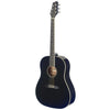 Stagg SA35 DS - BK - LH Black Slope Shoulder Dreadnought Guitar Left Hand