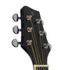 Stagg SA35 DS - BK - LH Black Slope Shoulder Dreadnought Guitar Left Hand