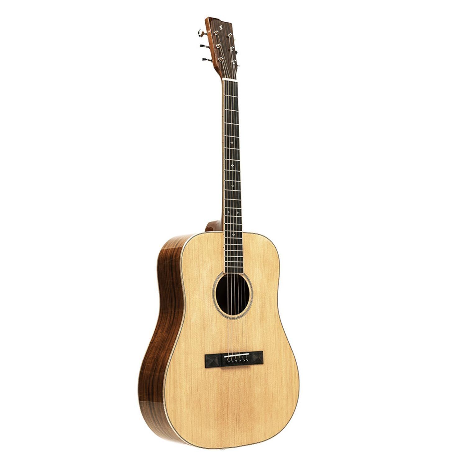 Stagg SA45 D-AC Series 45 Dreadnought Acoustic Guitar with Spruce Top - DY Pro Audio